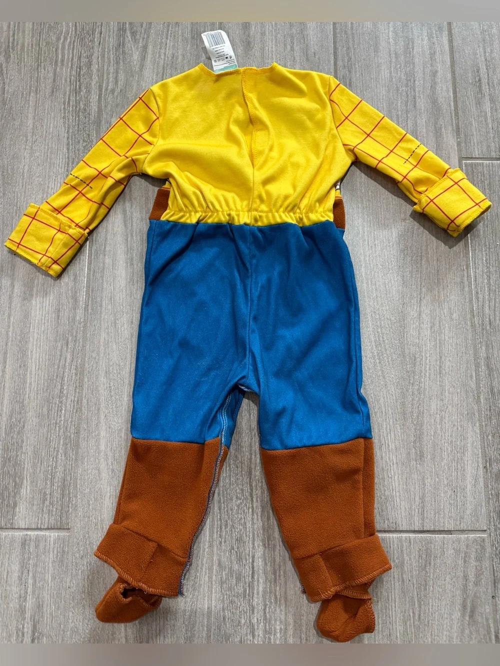 Disney Woody-Inspired Cowboy Costume - Yellow, Blue, Brown
